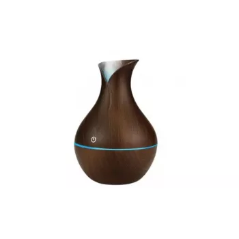 IVY D2 3-in-1 Aroma Diffuser - Humidifier - 1.5W Night Atmosphere USB Lamp 11cm / 300ml Dark Wood