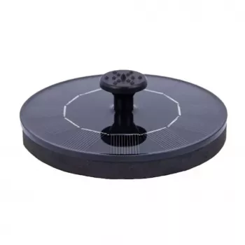 iLike Solar Fountain for Outdoor Garden Decoration with 3 Nozzles 16cm Diameter