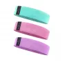 iLike Sport Polyester Resistance Bands for Gym & Fitness 3pcs 8cm Wide - 33cm / 38cm / 43cm