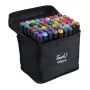 iLike Toy Super Set of 48pcs Color Markers with Zipper Carrying Bag