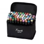 iLike Toy Super Set of 60pcs Color Markers with Zipper Carrying Bag