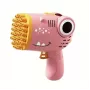 iLike Bubble Gun 40-Hole Soap Bubble Gun with Bottle Holder for Indoor Kids Party & Outdoor Games
