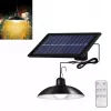 Elight Garden Decor Solar IP65 LED Solo Hanging Lamp (14.8x6.4cm) with Dark Sensor & Remote