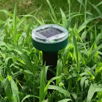 iLike Gardenera Solar Ultrasonic Mole and Rodent Repeller 22.5x6.3cm Set of 2 pcs for Garden and Lawn