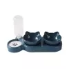 iLike Pet Cat & Dog Feeding Station 40x22cm with Automatic 500ml Water Dispenser + 2 Bowls