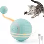 iLike iBL Interactive Pet Toy Rolling Ball 4.3cm with Auto Movement / Night LED USB-C Rechargeable