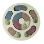 iLike Dog Treat Puzzle Feeder diam. 24 cm Interactive Slow-Eating Toy Training Game Multicolor