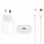 DCO IP12 20W PD Type-C Plug Fast Charger with Lightning Cable A234 White
