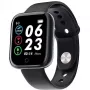 iLike M7 Smart & Fit Watch with Full Touch 1.3 inch IPS, Heart Rate, Blood Pressure, Social Black
