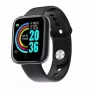 iWear M8 Smart & Fit Watch with Full Touch 1.3'' IPS, Heart Rate, Blood Pressure, Social, Black