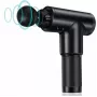 iLike GG Portable Fascial Muscle Massage Gun with 6-Level Variable Vibration + 3 Nozzles Black