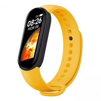 iWear SM7 Smart Bracelet 0.96 inch TFT - Fitness Tracker IP67 with HR & Blood Pressure / Social / Sleep Yellow