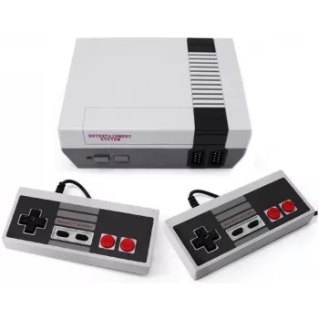 GameBox R6 8-Bit Retro TV AV RCA Analog Game Console with Dual Controllers with 620 Built-In Games