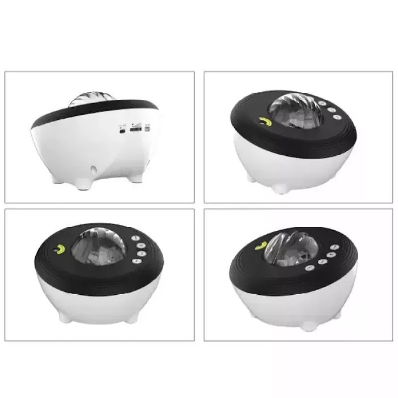 Elight J1 Aurora Projector with Atmosphere Sounds & Bluetooth Speaker, Smart Wi-Fi Bluetooth App Control, White