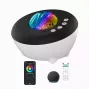 Elight J1 Aurora Projector with Atmosphere Sounds & Bluetooth Speaker, Smart Wi-Fi Bluetooth App Control, White