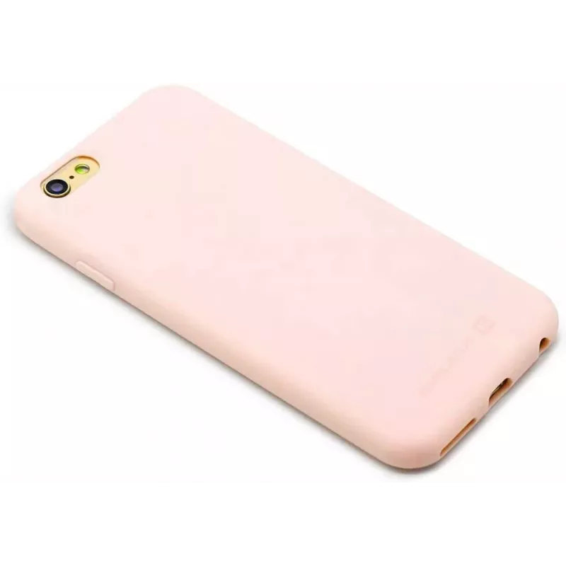 EVELATUS Apple iPhone 6/6s Nano Silicone Case Soft Touch TPU Pink Sand