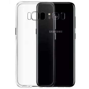 Evelatus Samsung Galaxy S8 Plus Clear Silicone Case 1.5mm TPU Transparent