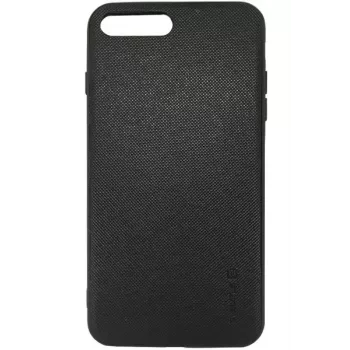 EVELATUS Apple iPhone 8 Plus/7 Plus PC/TPU Case Black