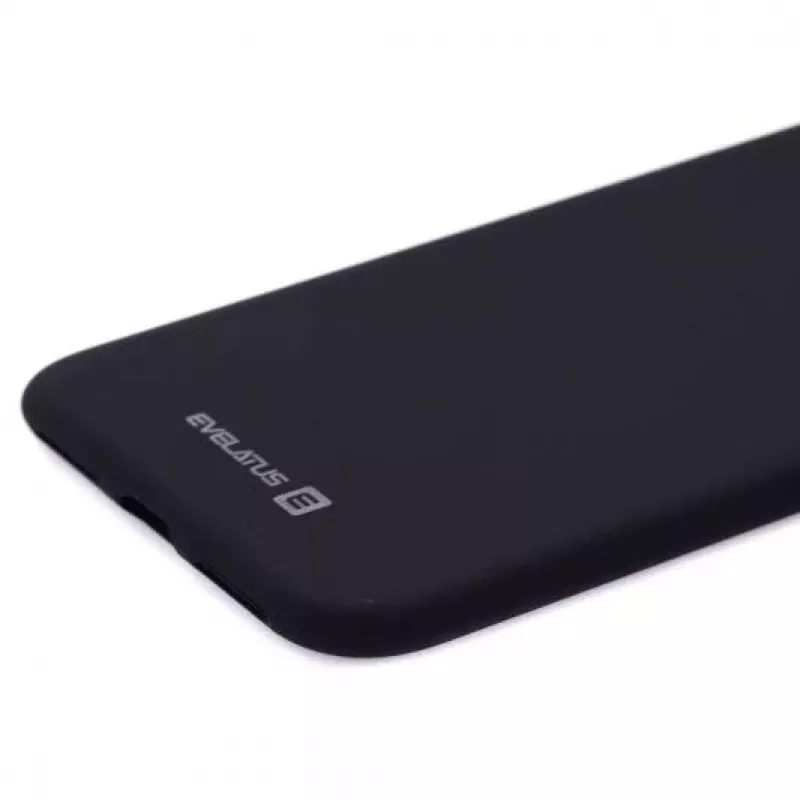 Evelatus Apple iPhone Xs MAX Nano Silicone Case Soft Touch TPU Black