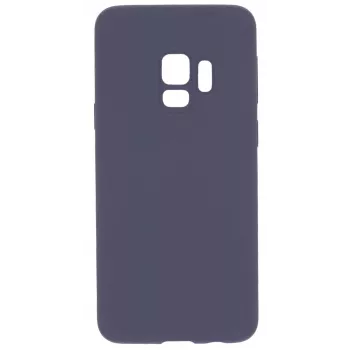 Evelatus Samsung Galaxy S9 Premium Soft Touch Silicone Case Midnight Blue