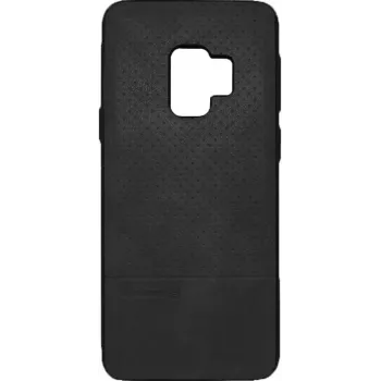 Evelatus Samsung Galaxy S9 TPU Case with Metal Plate for Magnetic Car Holder, Black