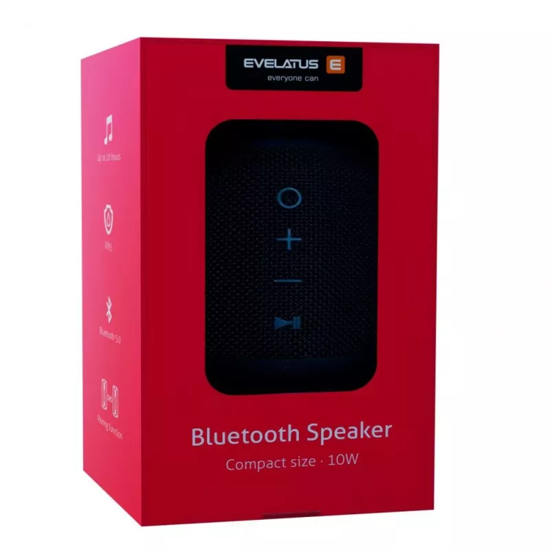 Evelatus Bluetooth Speaker S size EBS01 Black