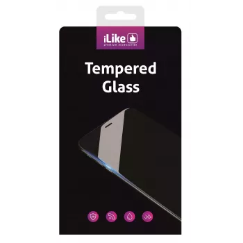 iLike 3D Curved Tempered Glass Screen Protector for Apple iPhone 7 / iPhone 8 - White