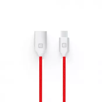 Evelatus Micro-USB Cable EDC04 Red 1m