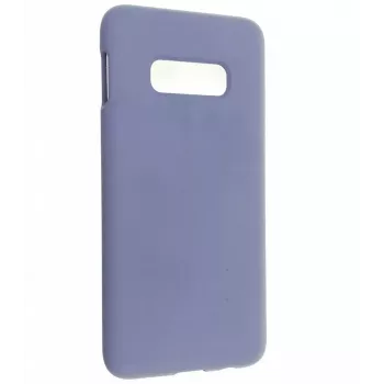 Evelatus Samsung Galaxy S10e Premium Soft Touch Silicone Case Lavender Gray