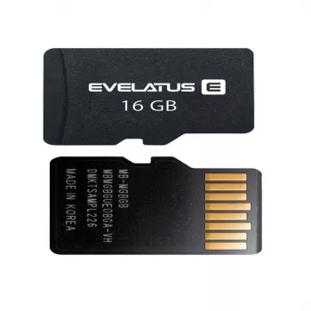 EVELATUS Universal Micro SD Card 16GB 3.0 EMC01 Read 60MB/s Write 20MB/s