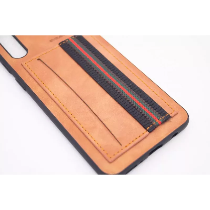 Evelatus Samsung Galaxy A50 Cubit Plastic Brown Protective Case
