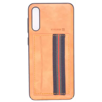 Evelatus Samsung Galaxy A50 Cubit Plastic Brown Protective Case