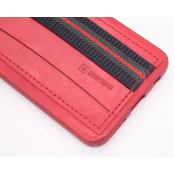Evelatus Samsung A40 Cubit Plastic Red Back Cover