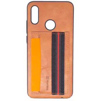 Evelatus Cubit Plastic Brown Protective Case for Huawei P smart 2019
