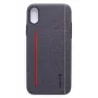 Evelatus Liquid Silicone Back Cover for Apple iPhone X / XS - Black