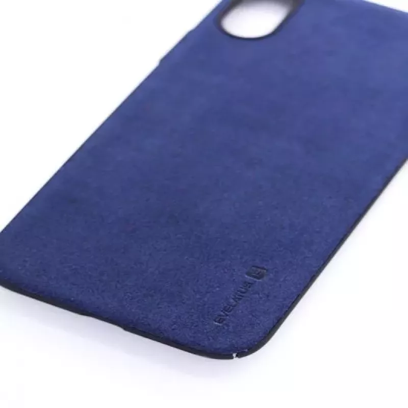 Evelatus Apple iPhone X Velvet Blue Back Cover