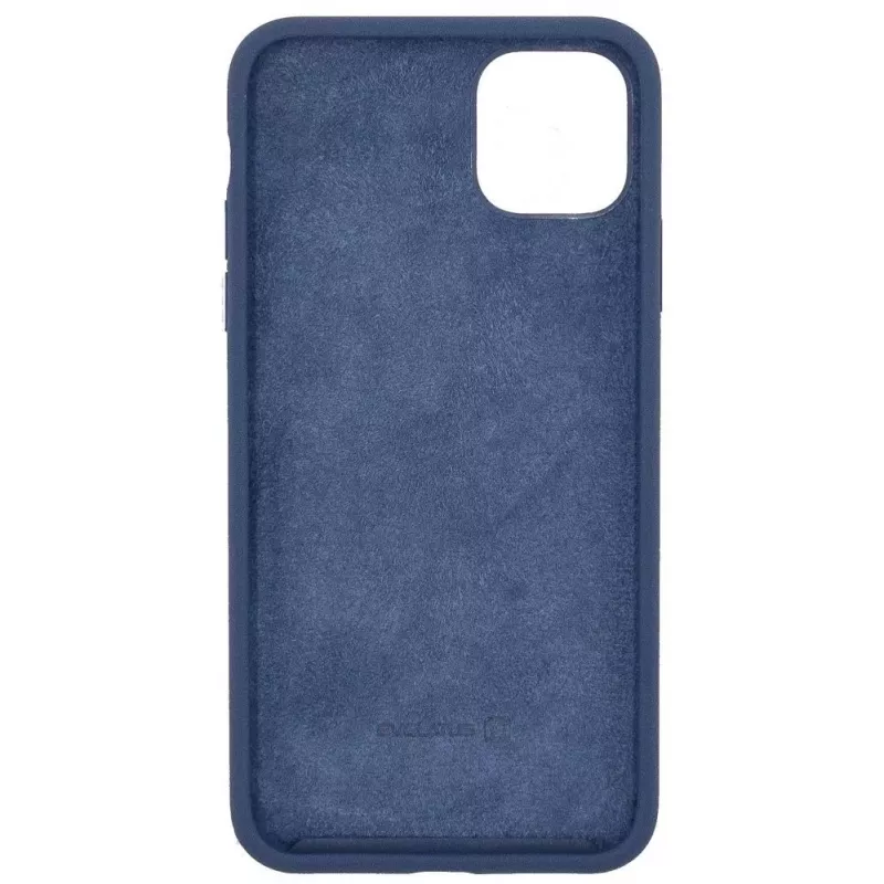 Evelatus Apple iPhone 11 Pro Max Premium Soft Touch Silicone Case Midnight Blue