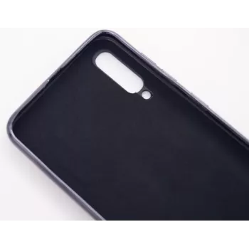 Evelatus Samsung Galaxy A50 Water Ripple Full Color Electroplating Tempered Glass Screen Protector Black