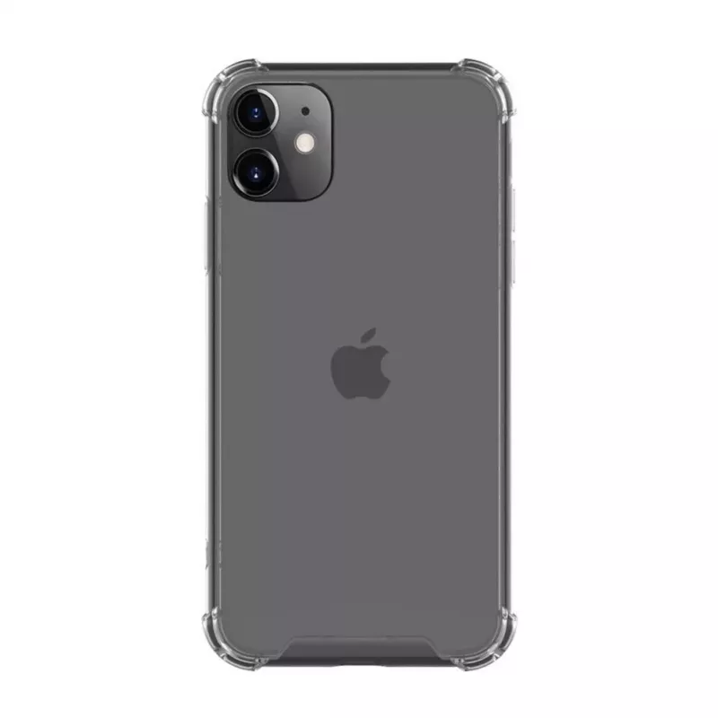 Evelatus Apple iPhone 11 Military Shockproof Silicone Case TPU Transparent