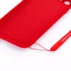 Evelatus Apple iPhone 7/8/SE2020/SE2022 Soft Touch Silicone Case with Strap Red