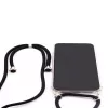 Evelatus Samsung Galaxy A70 Case with Rope Black Transparent