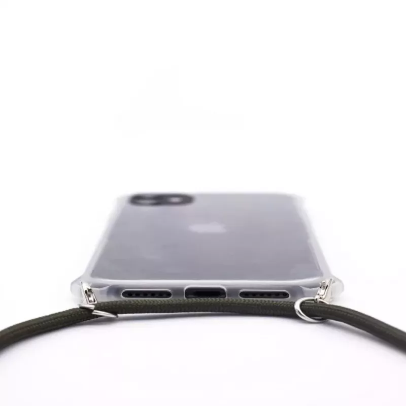 Evelatus Samsung Galaxy S10 Case with Rope Green Transparent