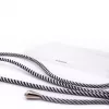 Evelatus Apple iPhone Xs MAX Case with Rope Black Stripes Transparent