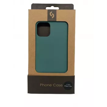 Connect Apple iPhone 11 Pro Soft Case with Bottom Midnight Green