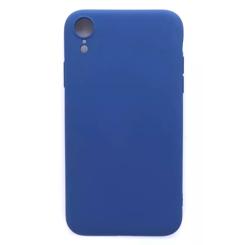 Evelatus Apple iPhone XR Nano Silicone Case Soft Touch TPU Dark Blue