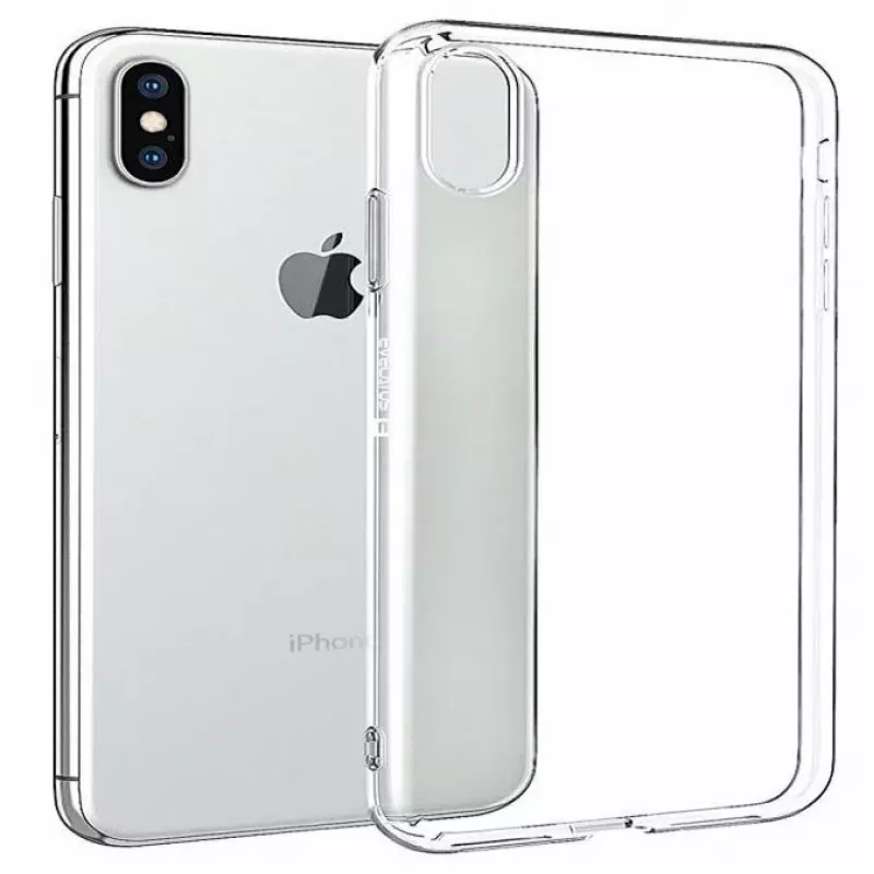 Evelatus Apple iPhone XS Max Clear Silicone Case 1.5mm TPU Transparent