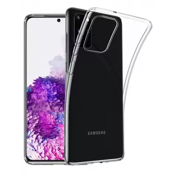 Evelatus Samsung Galaxy S20 Plus Clear Silicone Case 1.5mm TPU Transparent