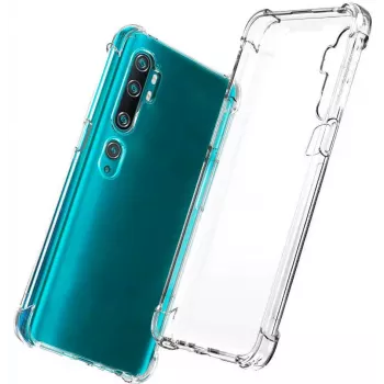 Evelatus Xiaomi Mi Note 10 Military Shockproof Silicone Case TPU Transparent