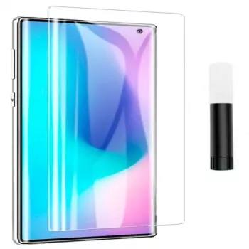 EVELATUS Samsung Galaxy S10 Clear Glass UV Screen Protector + Glue