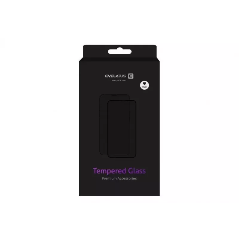Evelatus Samsung Galaxy Note 8 Clear Glass UV + Glue Screen Protector